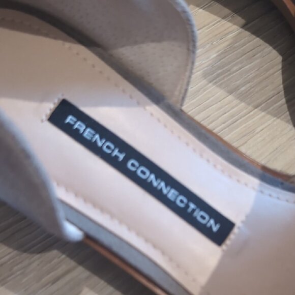 French Connection Womens Taupe Flats New On Box - Picture 4 of 10